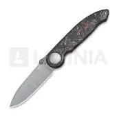 CRKT Couteau pliant Pursue, Dark Matter Red CF