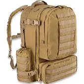Defcon 5 Sac à dos Extreme Sac à dos modulaire 60 litres-Kaki