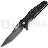 Artisan Cutlery Couteau pliant Interceptor Linerlock D2, black/black