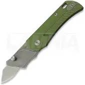 Twisted Assisted Couteau pliant PALLAS Green Anodised Aluminum