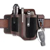 Viperade Étui PL3 Multi Tool Belt Organizer, brun