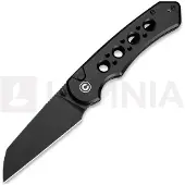 CIVIVI Pragma Prime, Black Aluminum, Black Stonewash