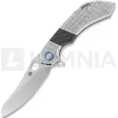 Olamic cutlery Couteau pliant Wayfarer 247 Mouflon, Jeweled Titanium, Satin
