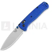 Benchmade Couteau pliant Bugout S30V Satin, blue grivory