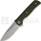 Terzuola Knives Couteau pliant ATCF Lite Linerlock Green S/W