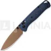 Benchmade Couteau pliant Bugout S30V Flat Earth Cerakote, crater blue grivory