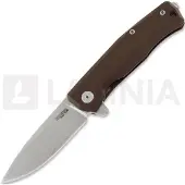 Lionsteel Couteau pliant MYTO Aluminum, earth brown