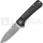 QSP Knife Couteau pliant Hawk Damascus