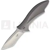 V Nives Couteau pliant Deplorable Framelock, gris