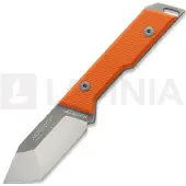 NN Knives Couteau Proto City Tanto, Orange G-10