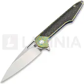 Artisan Cutlery Couteau pliant Archaeo Framelock, Gold/Blue