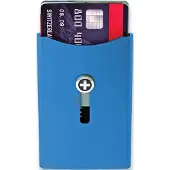 Wagner Super Slim Wallet Cobalt Blue