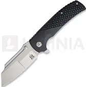 Komoran Couteau pliant Linerlock Black G10