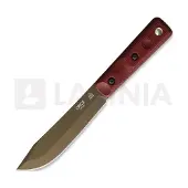 Ontario Couteau XL Hunter Micarta, bronzed, rouge