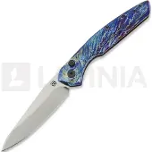 Olamic cutlery Couteau pliant Aura Auto, Entropic Titanium