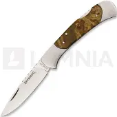 Browning Couteau pliant Lockback, burl wood