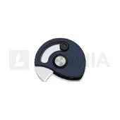 Kizer Cutlery Couteau pliant Snail Trail AEB-L, Blue Aluminum