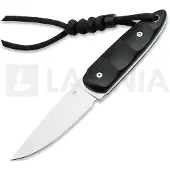Böker Plus Pollywog 02BP0005 Satin Nitro-V, Black G10, couteau de cou