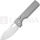 Kizer Cutlery Couteau pliant Little Ringbo AEB-L, Gray Aluminum, Satin