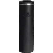 Stanley Mug isotherme Transit Fliptop Black – 470 ml, noir