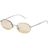 Ray-Ban Lunettes de soleil '0RB3767' noisette / argent