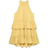 Vero Moda Robe 'VMELISA' jaune
