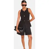 Lipsy Gilet de costume noir