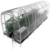 BAUMERA Serre KLASIKA SLIM 2x6m (12m2) avec polycarbonate 4mm