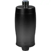 Lykke filtre de douche, noir