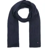 Tommy Hilfiger Écharpe Essential Marine Bleu Bleu foncé