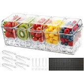 Vevor Saladette à Poser 5 Compartiments