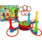 Lean Toys Jeu de jouets d'arcade Dinosaurs Rings 360*