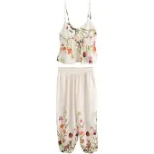 Ted Baker Pyjama crème / vert / violet / orange