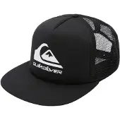 Quiksilver Casquette 'Foamslayer' noir / blanc