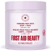 First Aid Beauty Ingrown Hair Pads patchs exfoliants pour poils incarnés 60 pcs