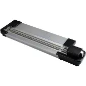 Monolith Rollenschneider OC50R3 schwarz/silber DIN A4 (10 feuilles, A4), Massicot, Noir, Argent
