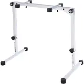 K&M 18820 Omega Pro Table Style Keyboard Stand White