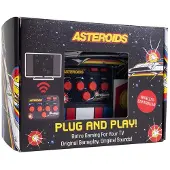 Fizz Creations Asteroids - Plug and Play, Gaming rétro, Noir