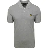 Lyle & Scott T-Shirt jaune / gris chiné / noir
