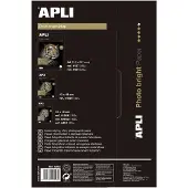 APLI Papier Photo Photobright 10x15cm