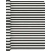 vidaXL Tapis De Tente 250x200 Cm Anthracite Et Blanc