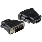 ACT Advanced Cable Technology AP1004 DVI-D HDMI A Noir Adaptateur d'interface/câble (AP1004)