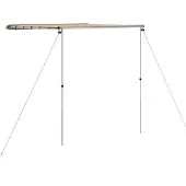 vidaXL Auvent de caravane 2,4x2x2,15 m Beige