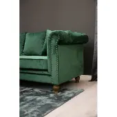 Venture Home Canapé Velvet Vert