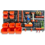 Vdd Rangement mural outils + vis mutifonctionnel 31 pièces 80 cm de large