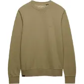 Superdry pour homme. M2014044B Sweat Classic Essential vert (M), Casuel, Coton
