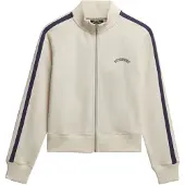Superdry Essential Logo Track Full Zip Sweatshirt Blanc M Femme
