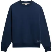 Superdry Femme Sweatshirt Logo Essential Dark Blue Taille: 42