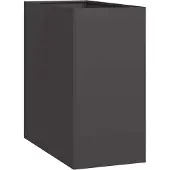 vidaXL Jardinière noir 40x80x80 cm acier