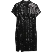 Superdry Robe de cocktail noir